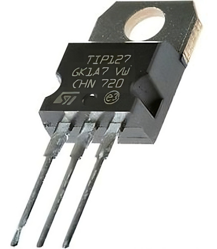 Tip127 Transistor Pnp Darlington 5a 100v 65w To-220 Pack X1