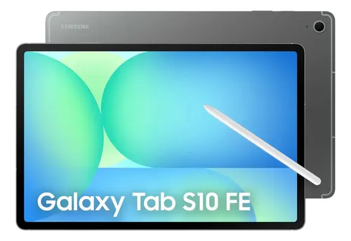 Tablet Samsung Galaxy Tab S10 Fe Wifi 128gb 8gb Tela 109 90hz S Pen E Capa Inclusas Cinza