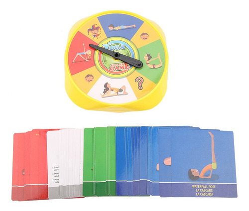 Yoga Pose Kids Cards Juego Interactivo Para Padres Y