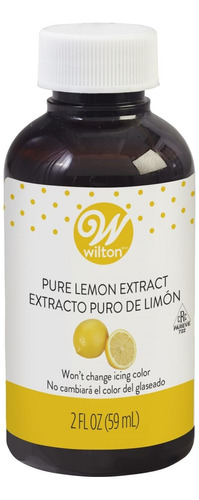 Extracto Puro De Limón Repostería Wilton