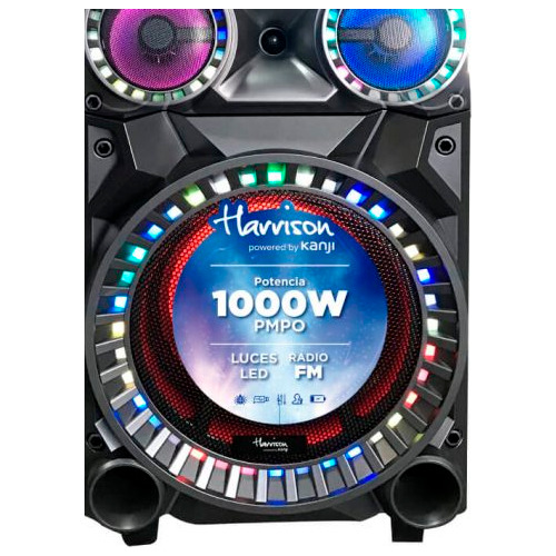 Parlante Kanji Harrison Festa Con Función Bt Potencia 1000w