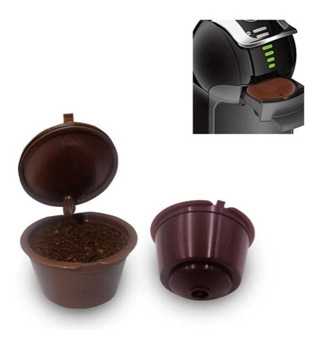 Cápsula Reutilizável Cafeteira Dolce Gusto Café Recarregável