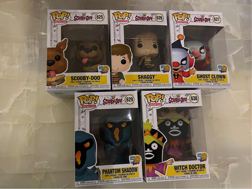 Funko Colección 625 626 627 629 630 Scooby Doo Shaggy