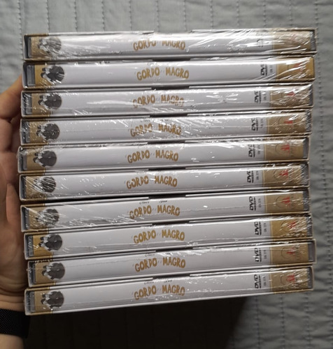 O Gordo E O Magro (box Dvd Lacrados) 10 Unidades
