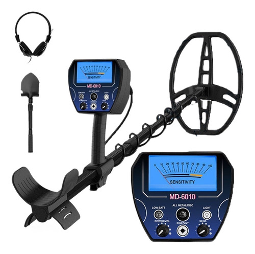 Detector De Metais Profissional Md6010 Alta Sensibilidade