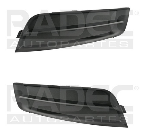 Par Juego Rejillas Fascia Chevrolet Cruze 2010 - 2012  Rxc