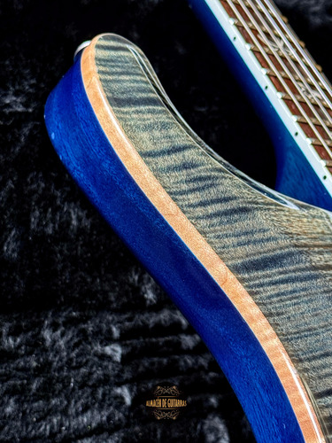 Prs Custom 24 Ten Top 25th Anniversary Faded Whale Blue Diestro Faded Whale Blue Rosewood (Usado)