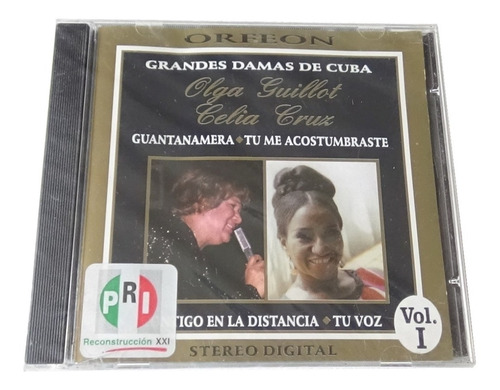 Damas De Cuba Olga Guillot & Celia Cruz Cd Nuevo Orfeon 2001