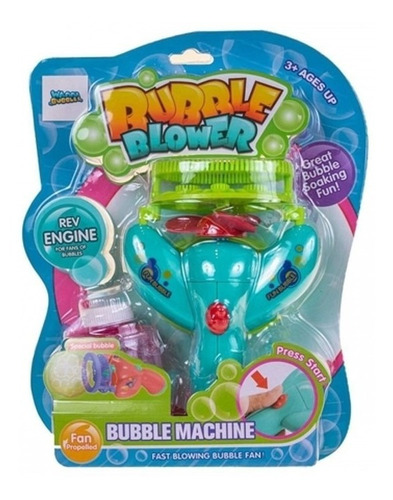 Burbujero Bubble Blower - Pumy Toys Color Celeste