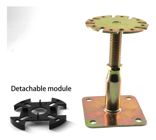 4 Piezas De Base Elevada Ajustable, Vigas De Soporte, V...