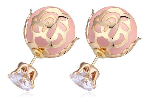 Aretes Con Cristales, Amor De Cristal Ac15-205