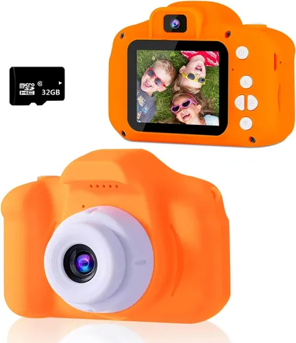 Camara Para Niños Ninos Digital Niño Niña 3 4 5 6 7 Años Tarjeta 1080P  Regalo