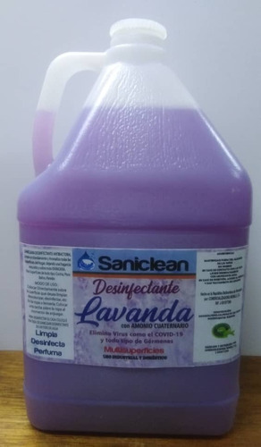 Imagen 1 de 2 de Desinfectante Limpiador De Pisos Citronella, Lavanda, Cherry