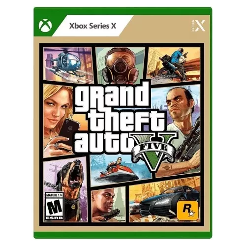 GTA V Nova Geração Xbox Series S/X Código 25 dígitos - Gameforfun