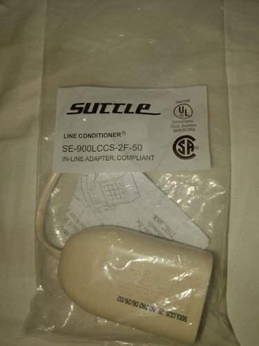 Suttle Adaptador Dsl Con Filtro 1 A 2 Lineas