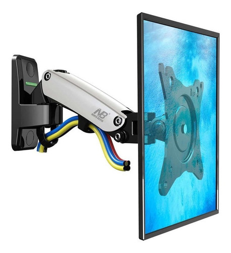 Suporte De Parede Pistão Monitor Articulado North Bayou 120