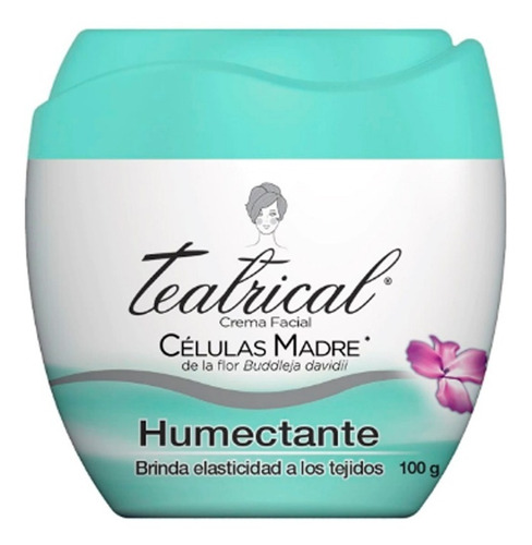 Teatrical Crema De Rostro Humectante 100 Grs