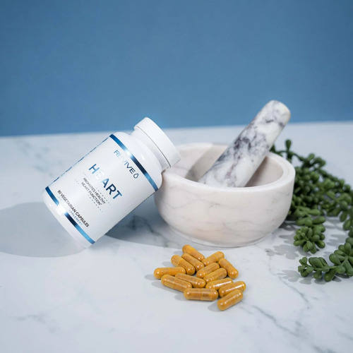 Revive Heart Cardiobascular Libre De Gluten 90 Capsulas Sabor Sin Sabor