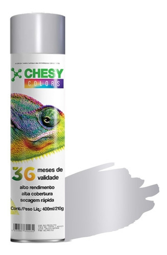 Tinta Chesy Uso Geral Cinza Primer 210g 400ml Chesiquimica