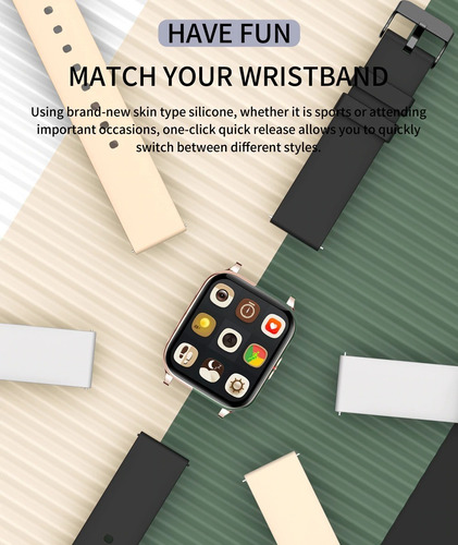 Imagen 2 de 8 de Smartwatch Colmi P8 Mix Silver Metal Strap Acero Inoxidable