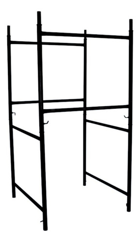 Kit Com 8 Módulo De 1,00 X 1,00m Para Andaime Tubular