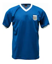 Comprar Camiseta Argentina 1986 Maradona Retro Azul México 86