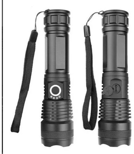 Linterna P50 Táctica Militar Led Zoom Recargable Camping