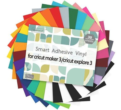Vinyl Adhesivo Permanente Secut Smart, 30 Hojas (13 X 10 Pu)