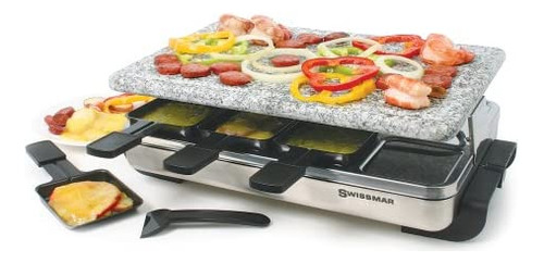 Swissmar Raclette, Kf- Stelvio, Parrilla Para Fiestas Con C.