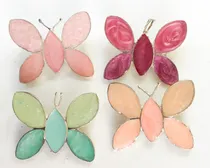 Comprar Prendedores Broches Bijou Vintage Mariposa Strass Resinados