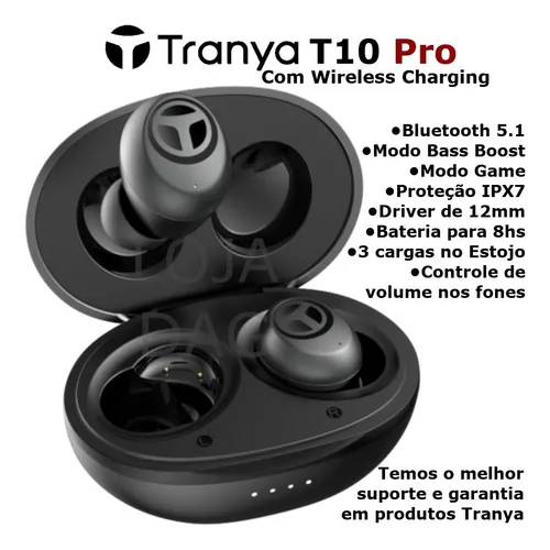 Tranya t10 discount boosted bass earbuds