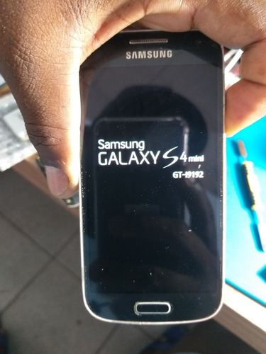 Tela Display Touch Galaxy S4 Mini Preto Com Aro Original 
