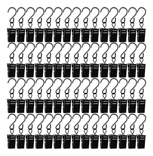 Clip 50pcs Luces Deslumbrantes Cortina Clips De Acero Xfy6p