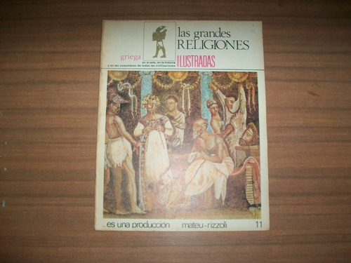 Las Grandes Religiones Ilustradas Nº 11 Griega Mateu Rizzoli