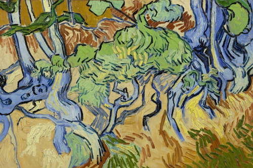 Raíces - Van Gogh - Detalle - Cuadro Arte