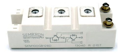 Modulo Igbt Skm100gb128d  100gb128d 100gb128 1200v 145a