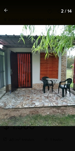 Imagen 2 de 12 de Monoambiente Cabaña Casa Apartamento Alquile Balneario Kiyu