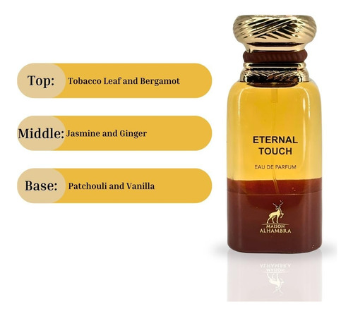 Perfume Maison Alhambra Eternal Touch Edp 100 Ml Para Mujer