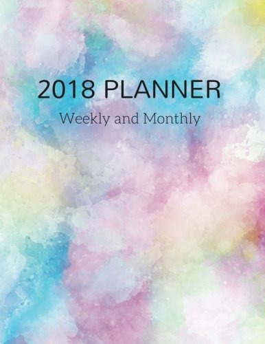 2018 Planner Weekly And Monthly 52 Weeks Planner, Weekly, Mo