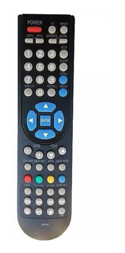 Control Remoto Par Tv Lcd Led Philco Sanyo Noblex Sansei Jvc