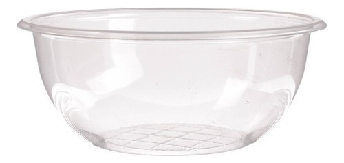 Pote Compotera Cristal Postre Plastico X 50u. C/tapa