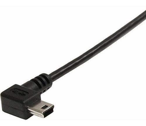 Cable Usb Mini Angulo Recto 3.0 Ft 2.0 Ngulo Negro