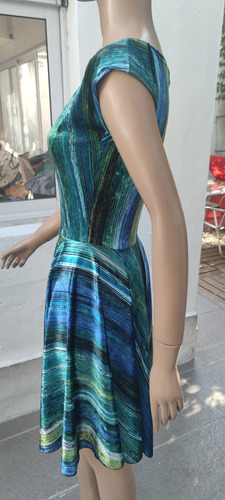 Imagen 10 de 10 de Vestido Pin Up Corto Plato Velvet