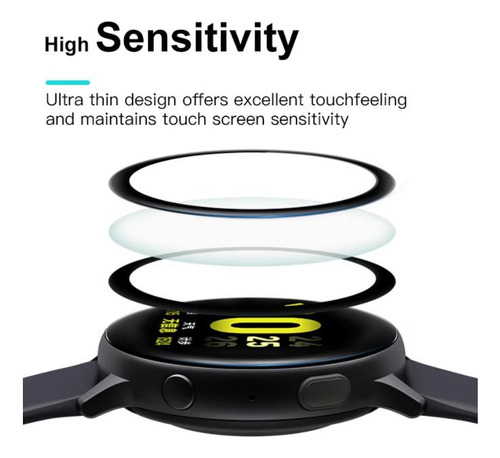 Pelicula 3d Proteção Para Google Pixel Watch 2 Kit Com 2 Uni