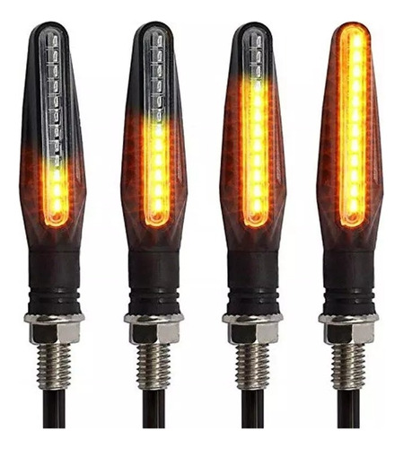 Intermitentes Led Par Motocicleta Universal