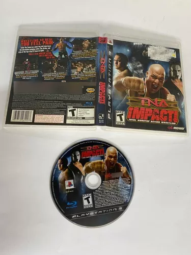 TNA Impact! - Jogo PS3 Midia Fisica | Lojas 99