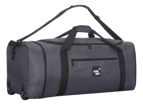 Bolso De Viaje Grande Con Ruedas Alpine Skate Plegable New