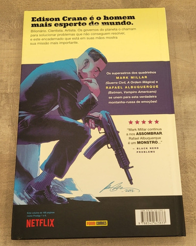 Hq Prodígio Terra Maligna Ed Panini Mark Millar (Usado)