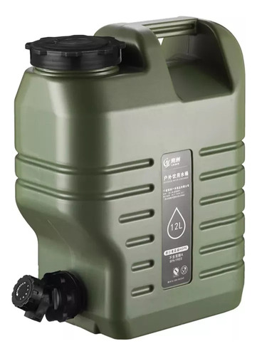 Balde Para Acampamento, Verde-escuro B