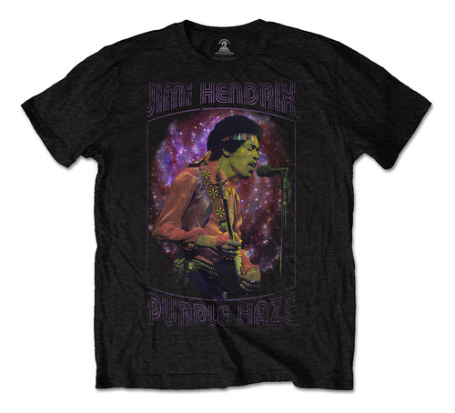 Playera Jimi Hendrix Guitarra, Camiseta Rock Leyenda